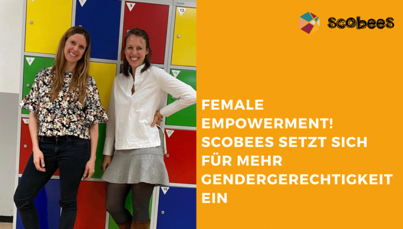 Titelbild zum Blogbeitrag zum Thema Female Empowerment. Auf dem Bild sind die Gründer:innen Annie und Lena zu sehen.