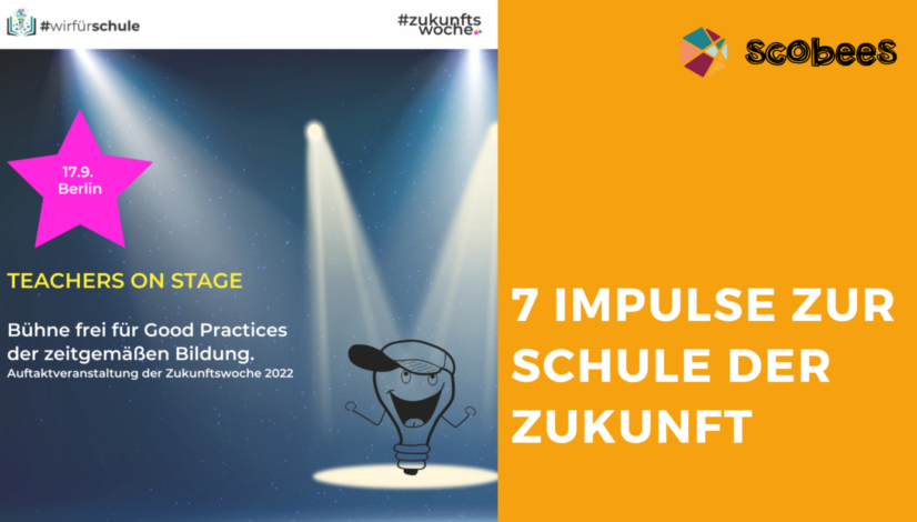 Blogbeitrag Titelbild zur Wir für Schule Veranstaltung "Teachers on Stage"